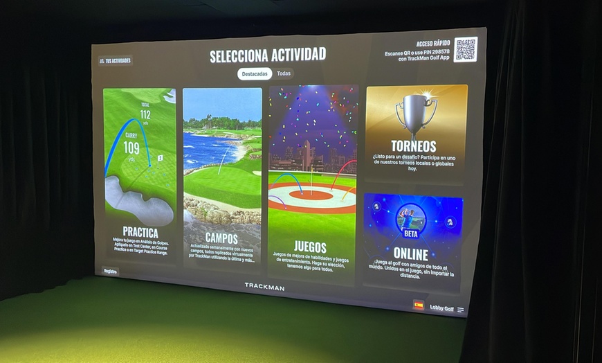 Image 10: Simulador de golf indoor: hasta 20 horas de juego para 1-6 personas