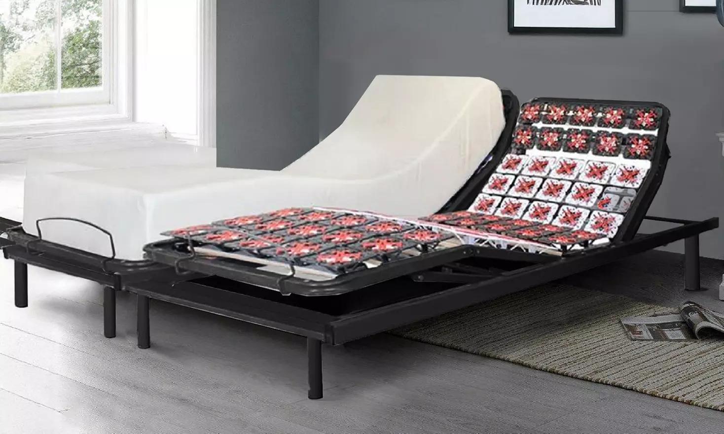 Sommier orthopédique électrique à plots évolutifs, Sampur