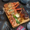 Image 3: Surf & Turf: Whole Lobster, Ribs & Seafood Platter with Bottle of Wine