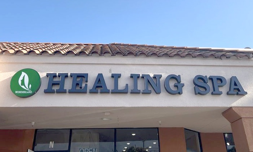 Image 10: 75-Min Luxury Head Spa w/Massage on Upper-Back + Mini-Facial for 1 - 2 (Up To 54% Off)at Wonderland Healing SPA