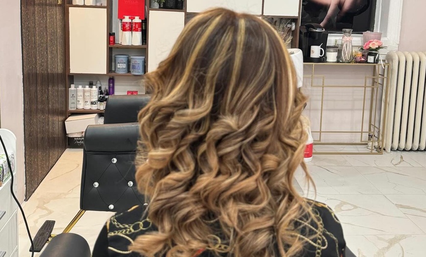 Image 8: Haircut + Shampoo, Conditioning & Blow-dry + Choice of Hair Color 