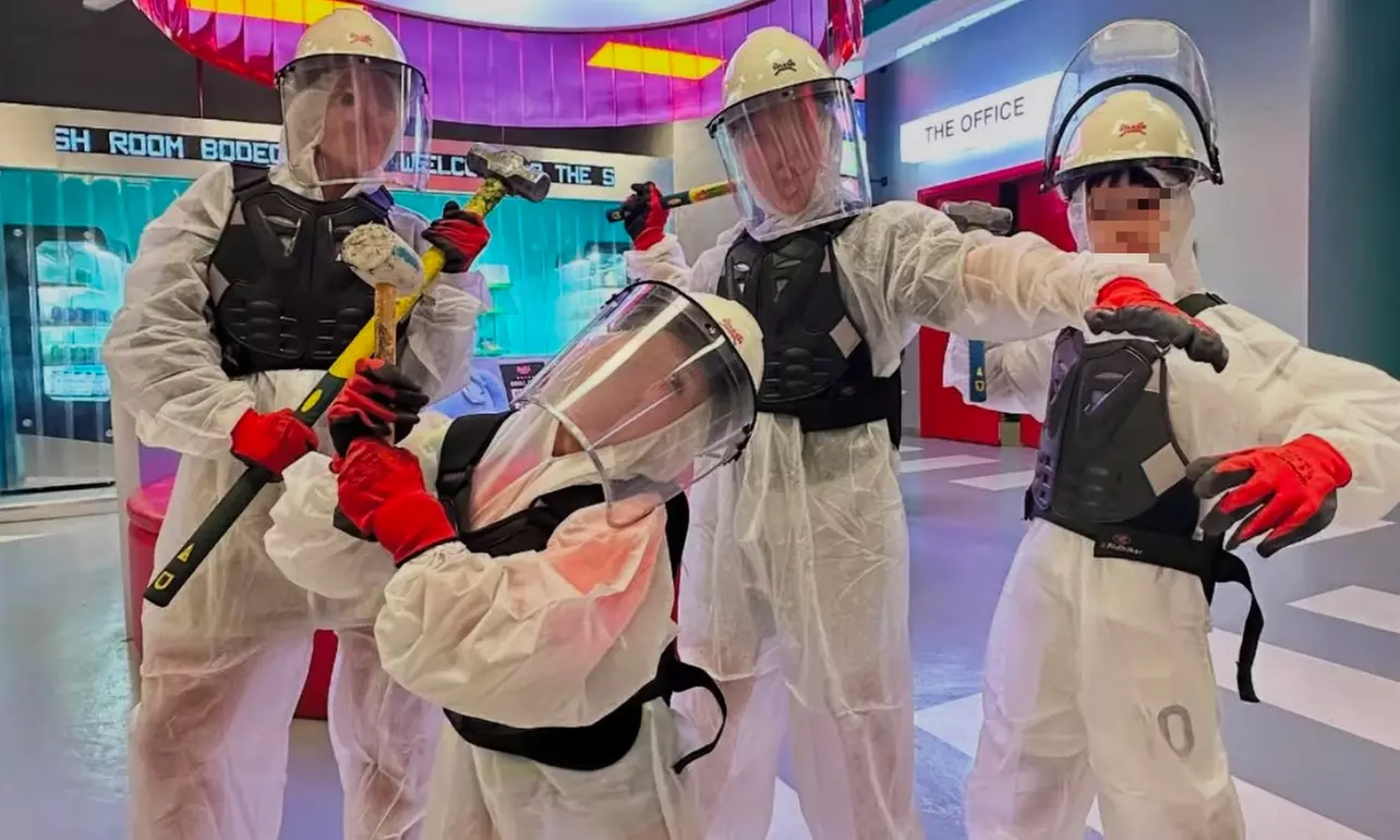 Unleash Thrills in a Smash Room Adventure for Up to Six People