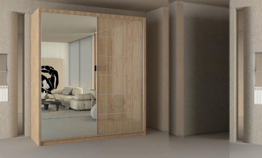 Image 10: Slidingwardrobe4u Sliding Door Wardrobe with Mirror