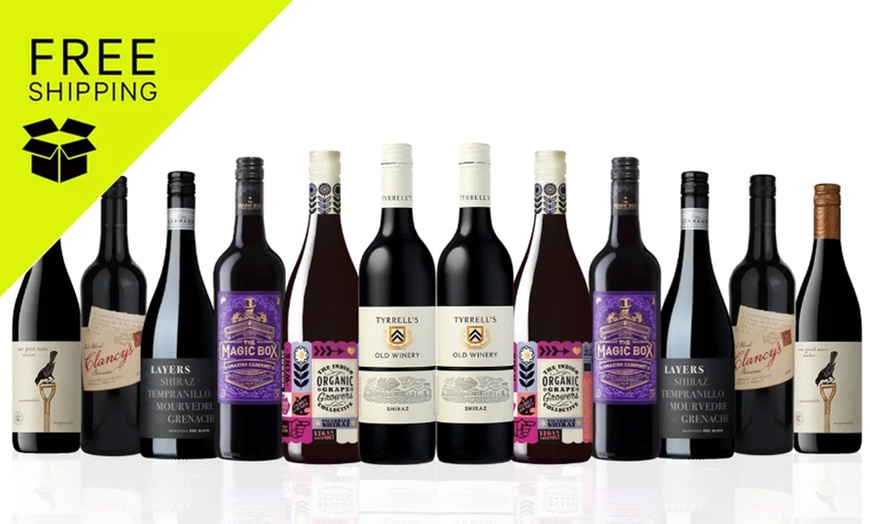 Image 1: MIXED AUSSIE RED WINE DOZEN FEAT. TYRRELL'S