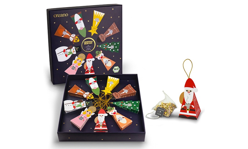Image 1: Creano Christmas Geschenk-Box „Organic Herbal Tea“ (bis 1,39 €/Stk.)