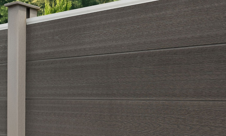 Image 4: Home Deluxe WPC-Sichtschutzzaun CALLADO