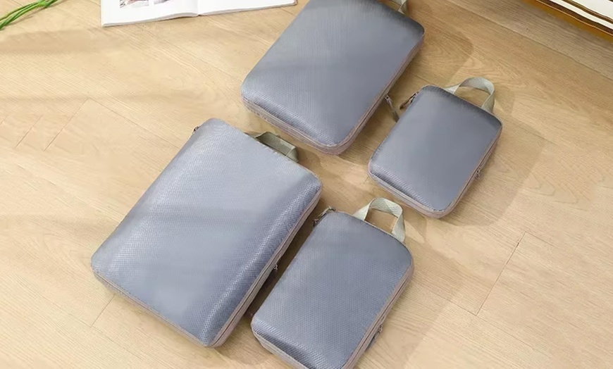 Image 7: Four-Piece Compression Storage Bags