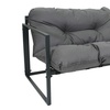 Image 3: Solterra Outdoor Sofa Set with a Coffee Table
