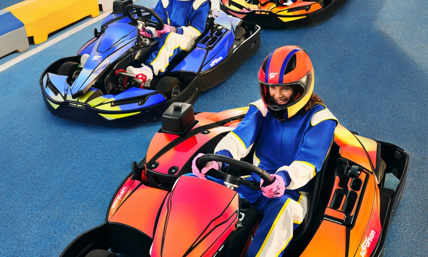 Image 1: Experience High-Speed Karting & Action-Packed Paintball