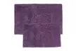 Reversible 100% Cotton Bath Mat Set (2 Piece) by Lavish Home - Second Medium