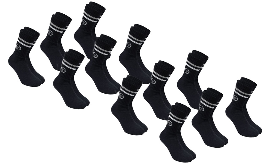 Image 4: 6er- oder 12er-Pack Sergio Tacchini Sport- und Freizeit-Socken