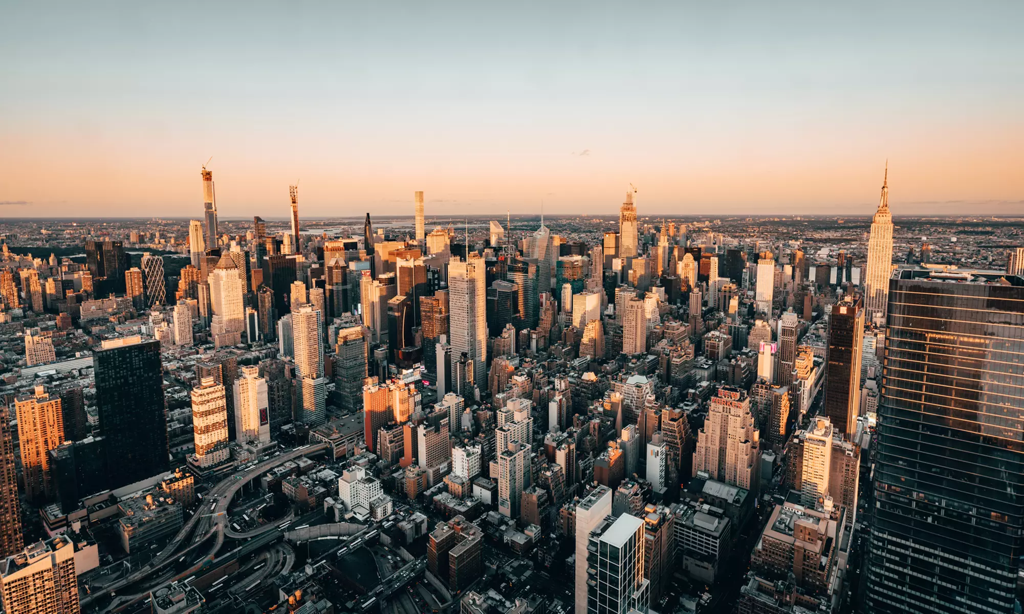 Sky-High 360° NYC Views w/ Edge Sunset VIP or Edge Champagne Admission