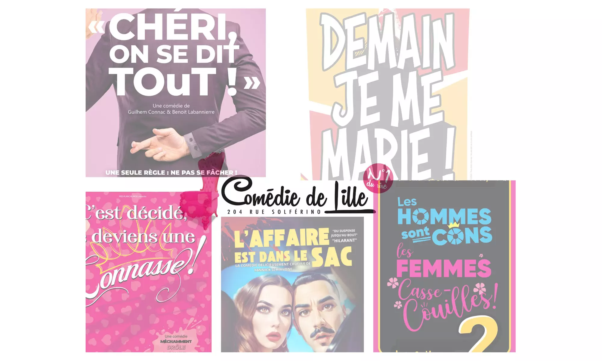 Une programmation riche pour rire et se divertir à prix réduit à la Comédie de Lille (jusqu'à 28% de remise) - Primary Image