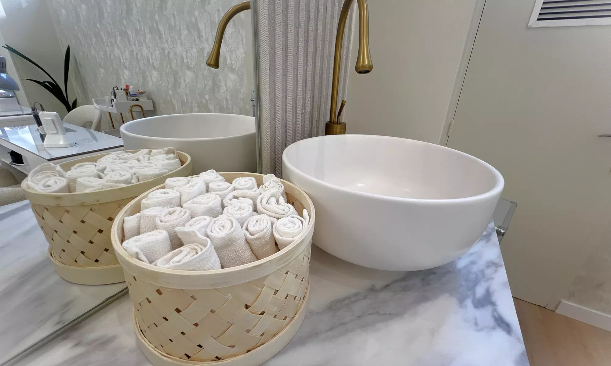 Spa capilar de 45 o 60 minutos con bebida caliente para 1 persona