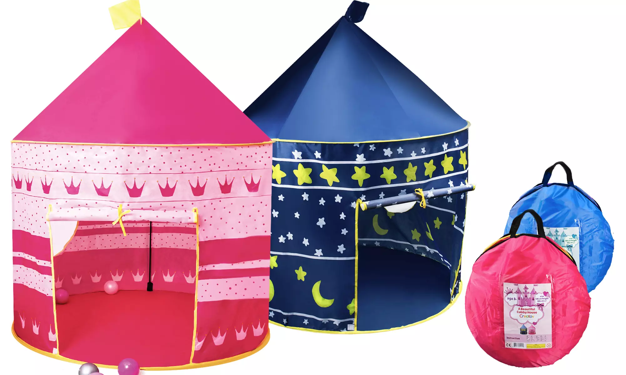 Creatov Kid's Toy Tent Playhouse with Carry Case - Primary Image