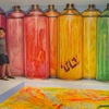 Image 2: Explore 3D Art, Illusions & Rotating Artist Showcases at Tilt Museum