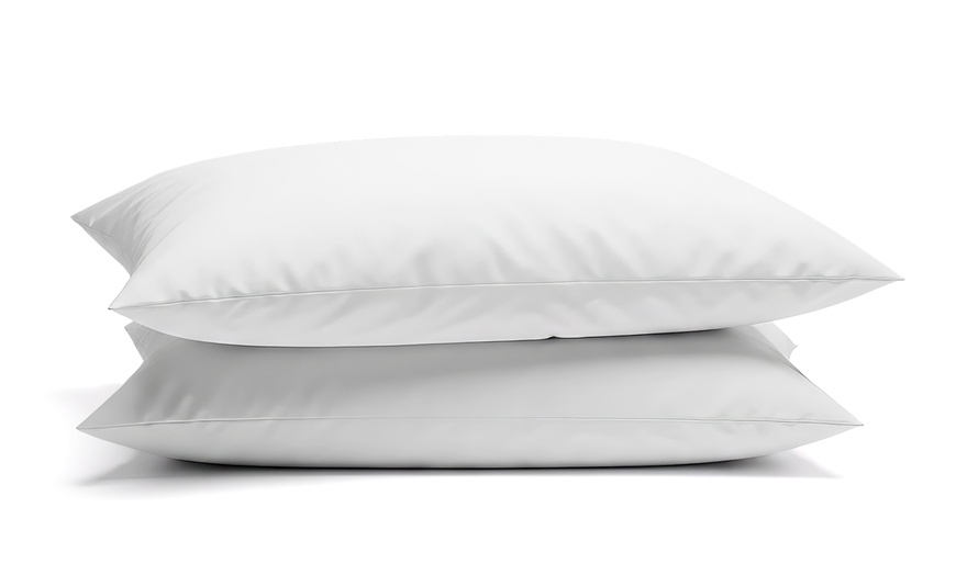 Image 4: Coppia di federe in 100% cotone certificato