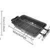 Image 12: Outdoor Garden Foldable Portable BBQ Grill with Heat Control