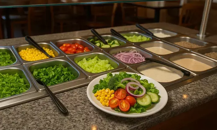 Schnitzel nach Wahl inkl. frischer Salat vom Buffet für 2 - 4 Personen