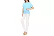 Made by Johnny Women's Solid Short-Sleeve Boat-Neck Dolman Top - Image 5