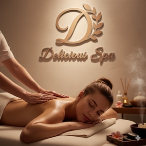 Two 60 Minutes of Swedish Massage with Hot Stone - Delicious Spa