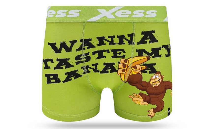 Image 24: Men's Novelty Boxers 3-Pack