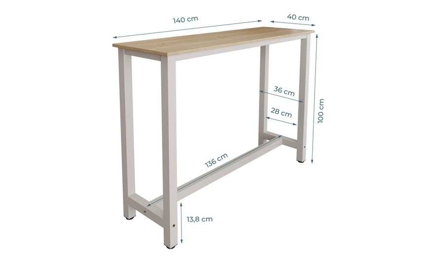 Image 15: Table haute "Ani"