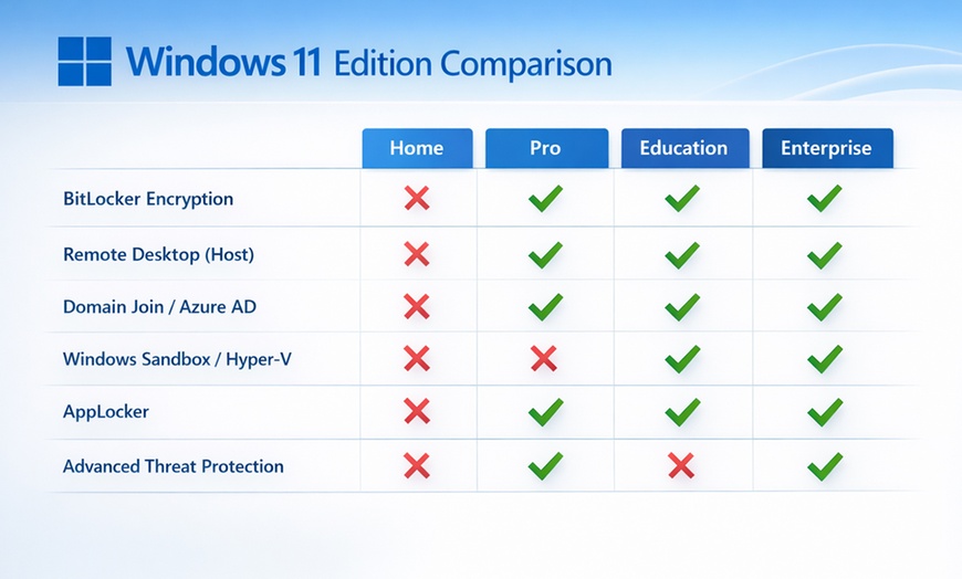 Image 2: Microsoft Windows 11 Pro, Home, Education or Enterprise: Lifetime 