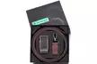 Mio Marino Men Rachet Leather Dress Belt - Adjustable Belt With Sliding Buckle - Second Medium