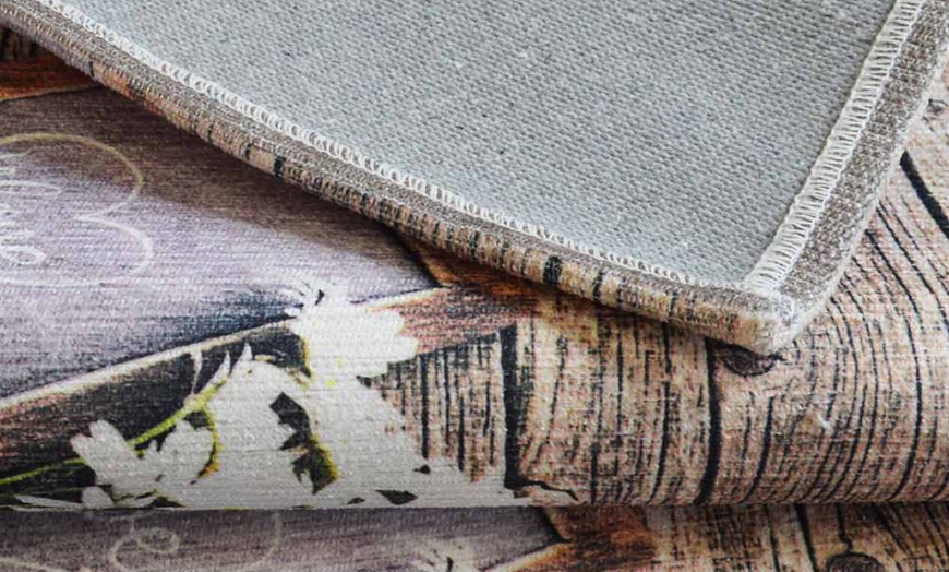 Image 33: Tappeto in stampa digitale e retro antiscivolo