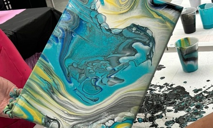 Fluid Art for 2 People - ARCHES Art Adventures