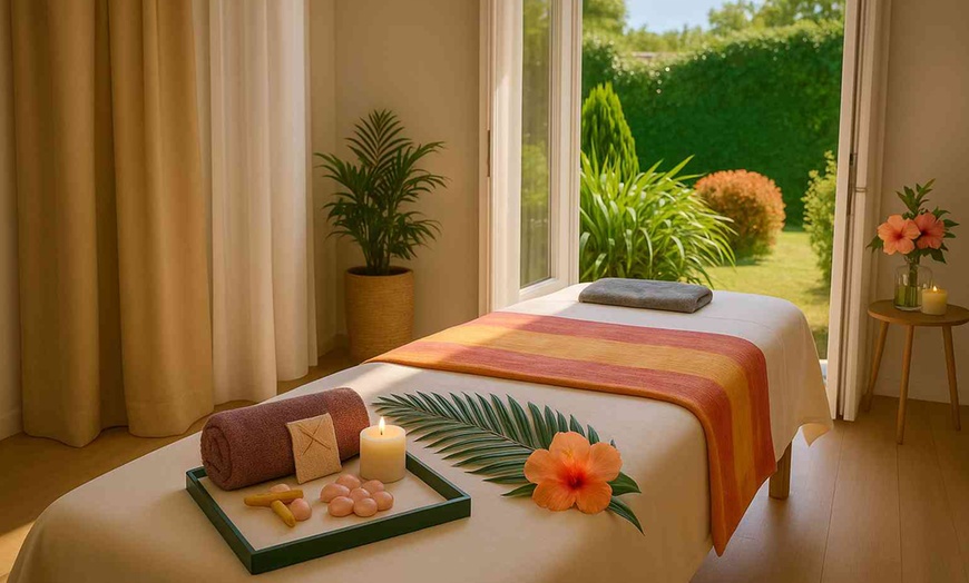 Image 3: Massage dos, indien ou californien au karité avec réflexologie