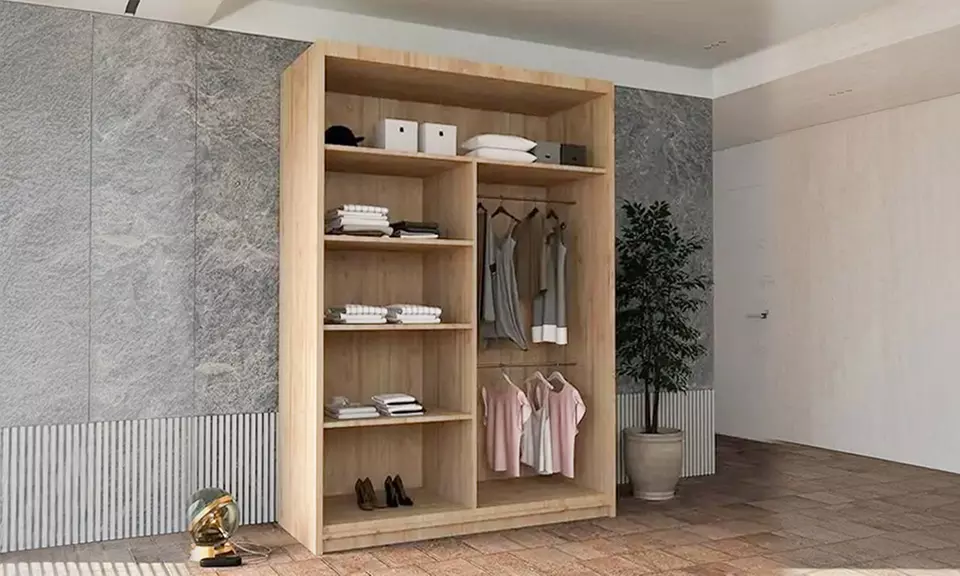 Slidingwardrobe4u Bali Sliding Wardrobe with Curved Mirror