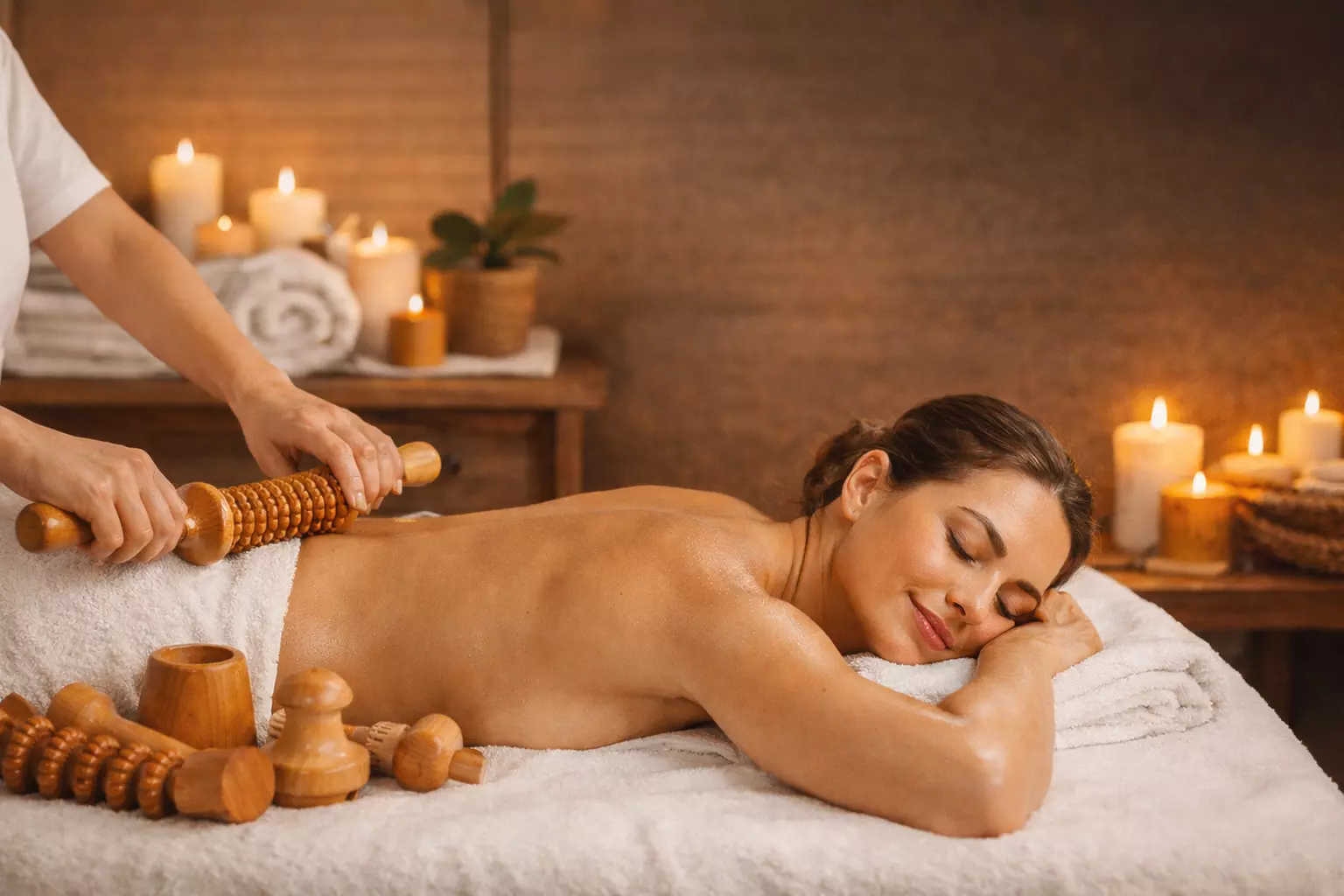 Séance "Neocare Elite" ou madérothérapie à l'Institut Douceur des Sens