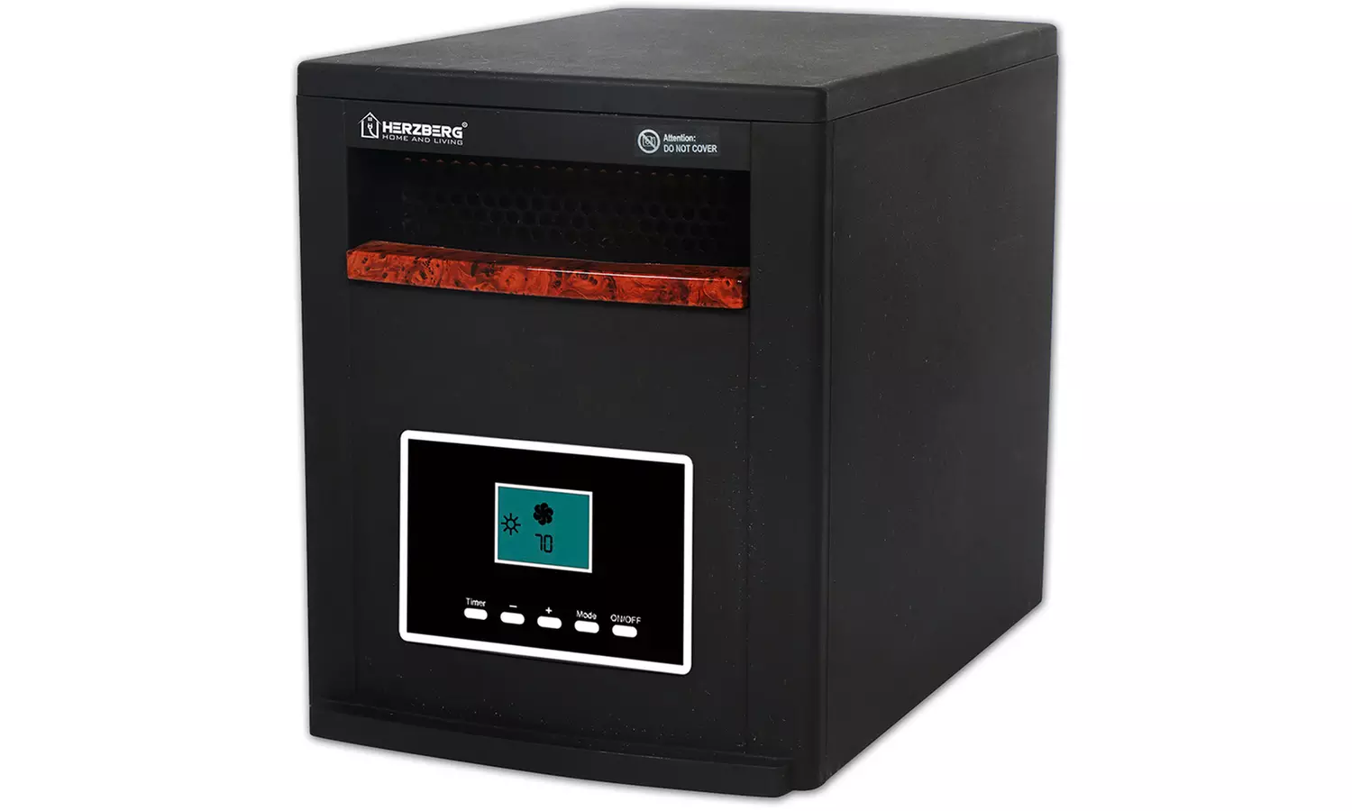 Riscaldatore a infrarossi al quarzo Herzberg da 1500 W - Image 2