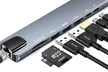 8-in-1 USB-C Hub Adapter Type-C Hub HDMI For MacBook Pro/Air iPad Pro Laptop - Second Medium