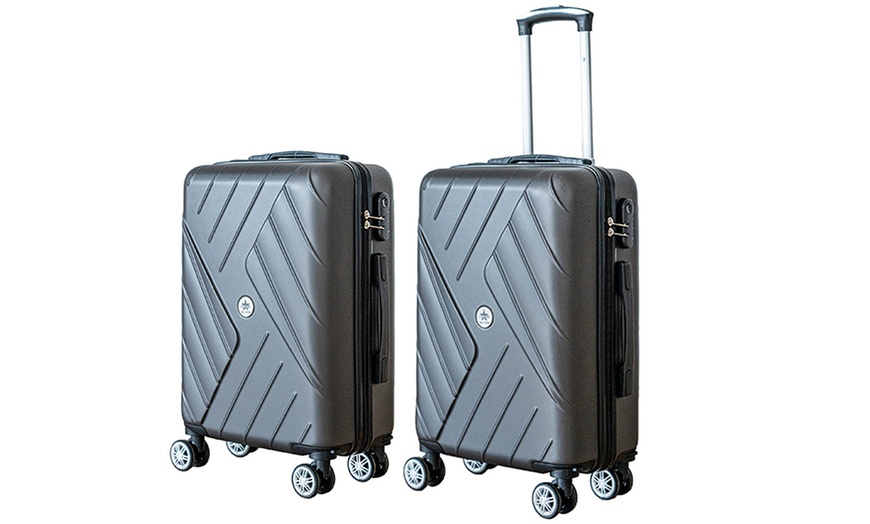 Image 12: Trolley da viaggio o set 3 valigie Coveri