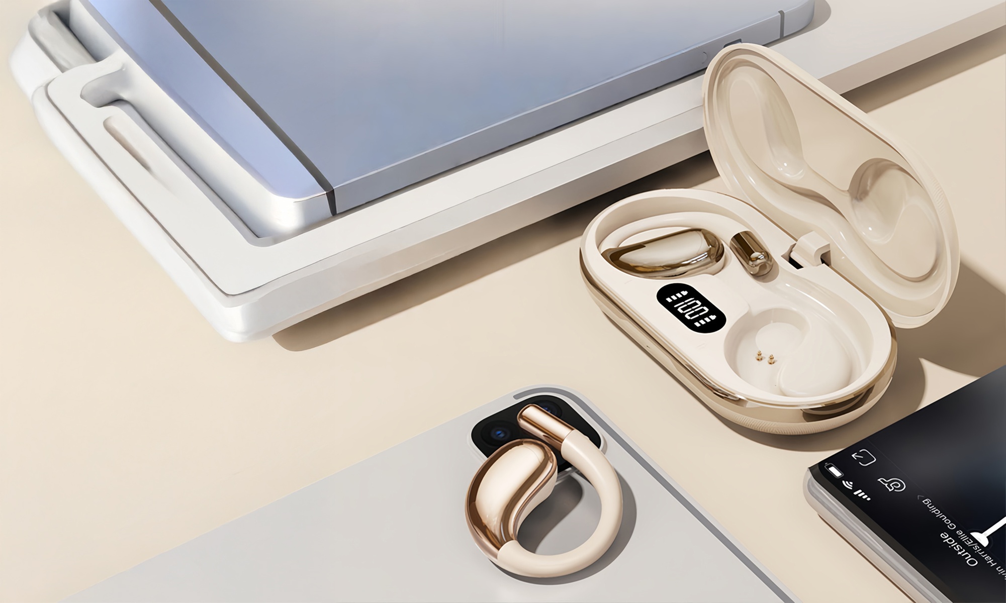 Paire d'écouteurs avec option de traduction IA instantanée