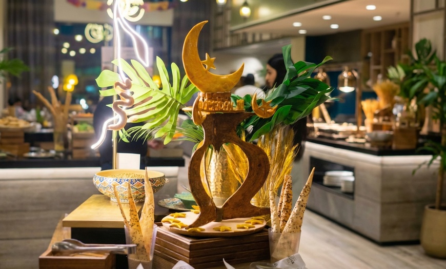 Image 8: Flavor-Filled Iftar Buffet with Global Cuisine & Refreshing Beverages