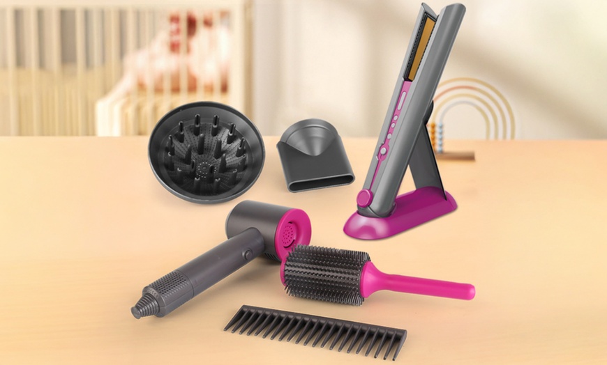 Image 2: Ultimate Hair Styling Set, Battery Powered Fun for Kids