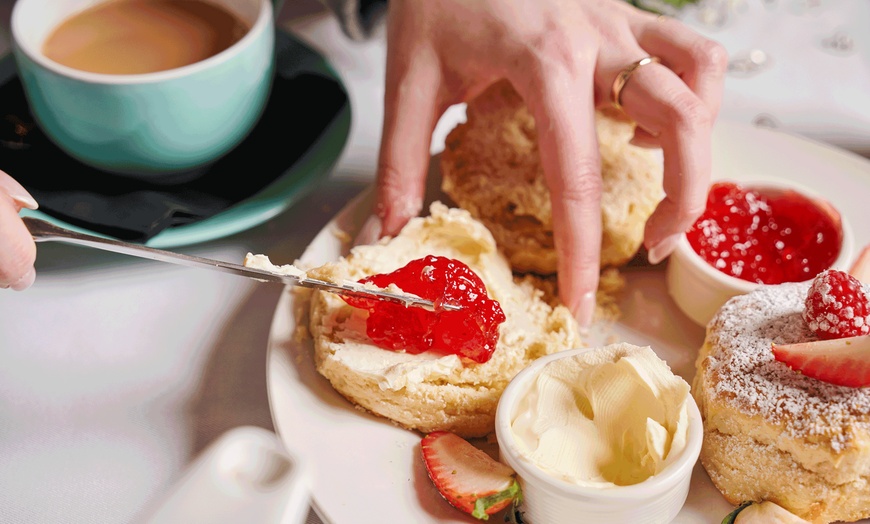 Image 4: Savor Afternoon Tea for Two or Four with an Optional Glass of Prosecco