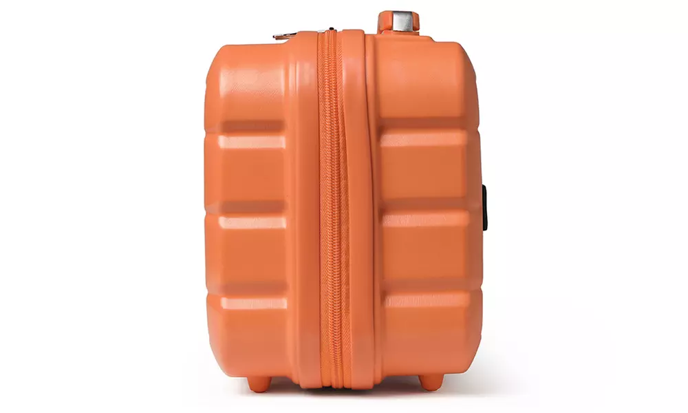 1 of 4 oranje koffers