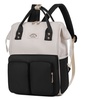Image 3: Water-Repellent Large Diaper Backpack