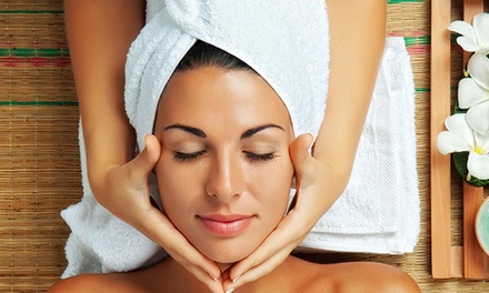 For One: 60 Min Pamper Package Choice of 30-minute Massage and 30-minute Facial - Camden Beauty Spa