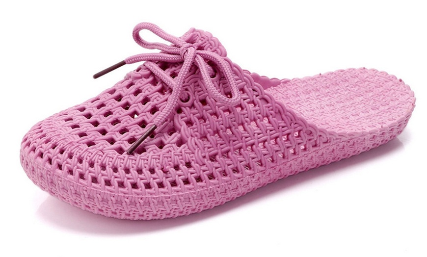 Image 11: Women's Bow Slippers