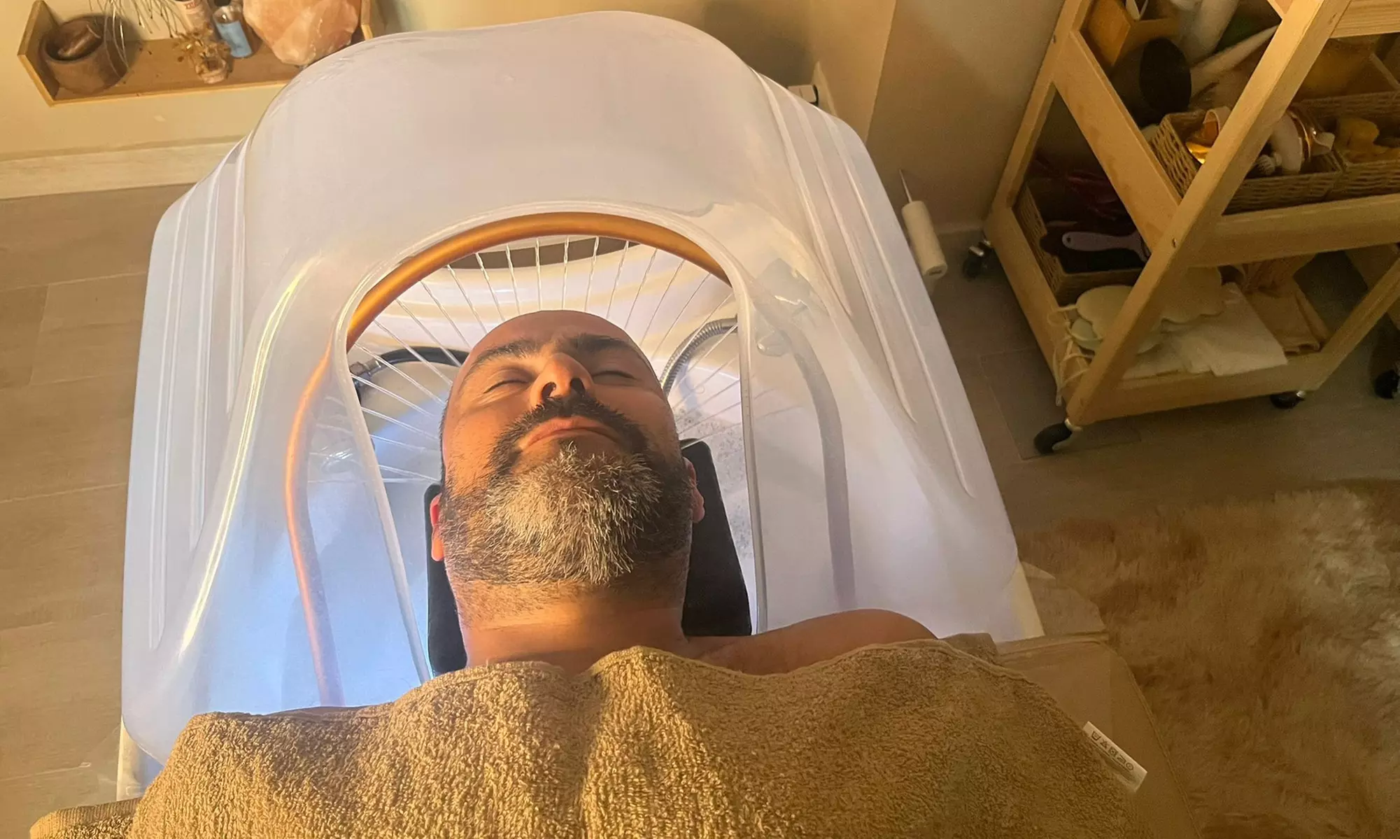 45, 60 o 90 minutos de tratamiento head spa con bebida de cortesía