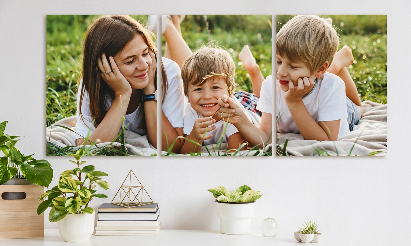 Toile multi panneaux avec Hello Deco