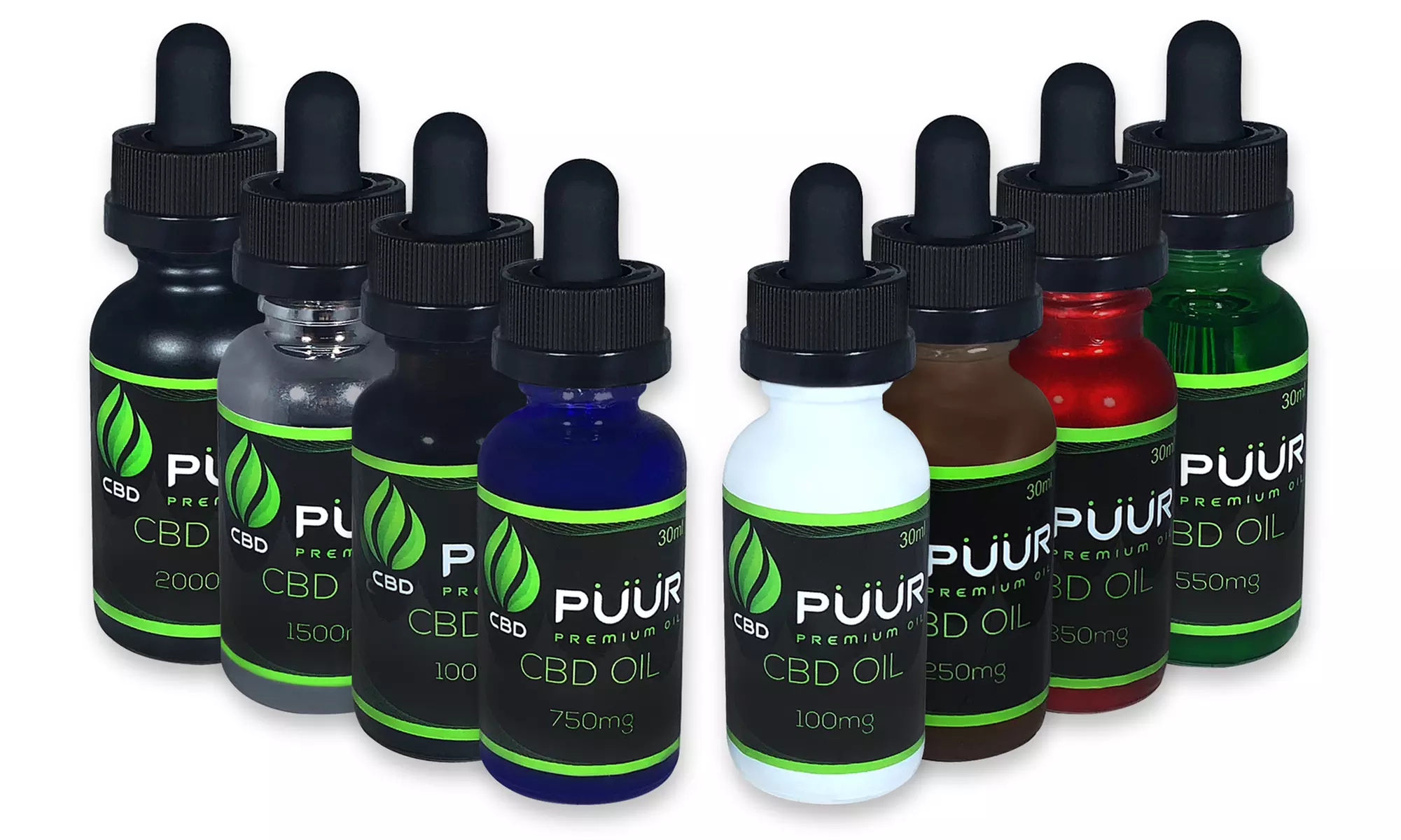 Puur Premium Oil CBD Tinctures from Puur Premium CBD - Primary Image