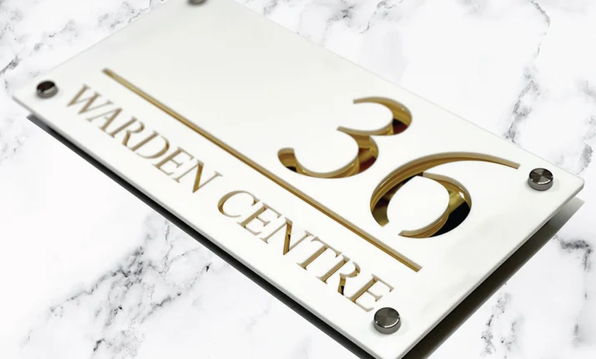 Image 8: Premium Laser‑Cut House Signs for Elegant, Personalised Style