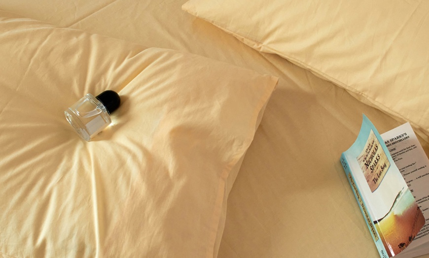 Image 63: Pure Cotton 2 Piece Pillowcase Set